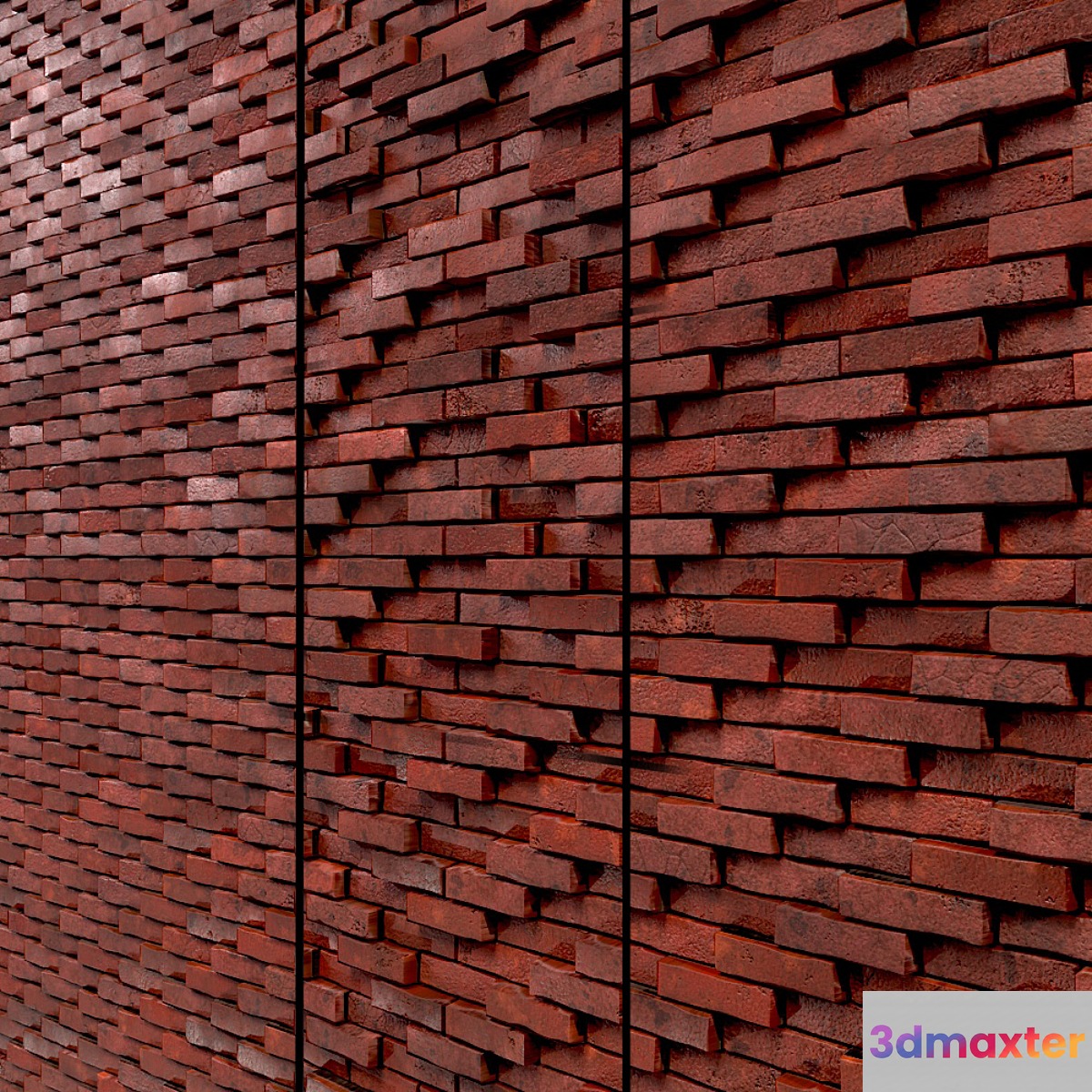 Lattice Brick-07-2K-PBR 3D Max Lattice Brick-07-2K-PBR 3D Max