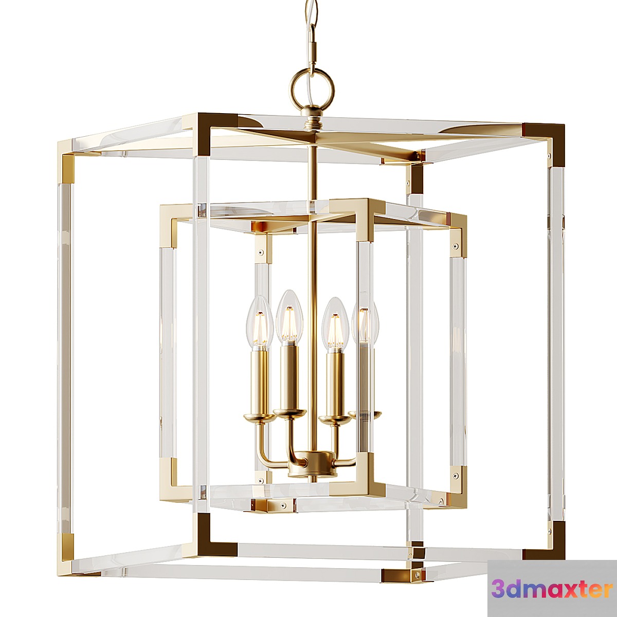 Ballard Designs Phoebe Acrylic Chandelier