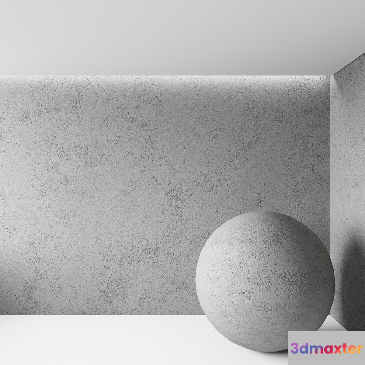 Concrete Plaster No. 10 3D Max