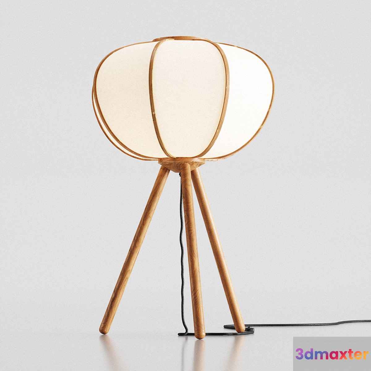 H&M Bamboo floor lamp 3D Max