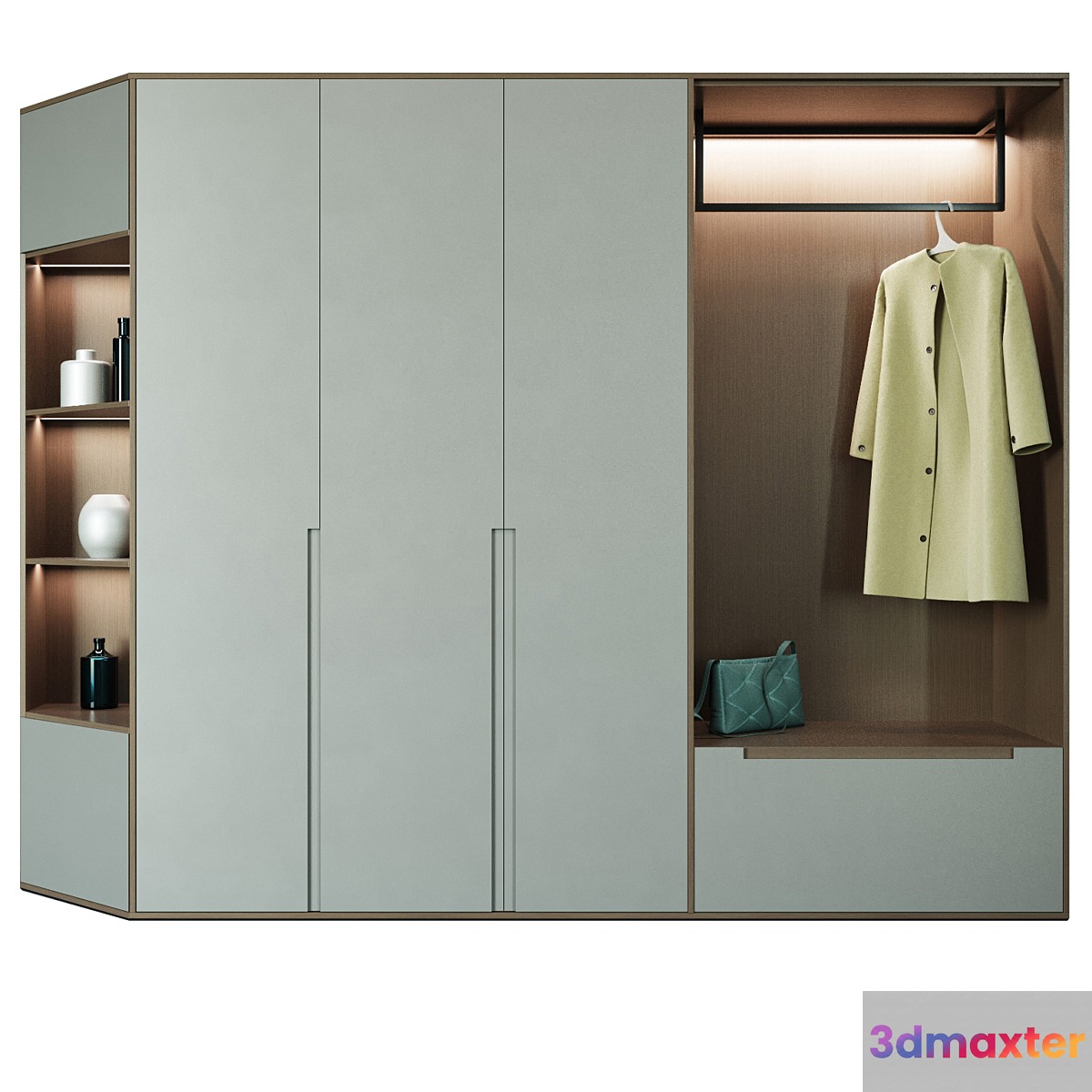Entrance hall furniture modern 3