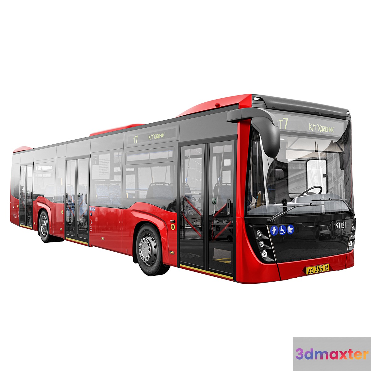 Bus NefAZ-5299-40 3D Max