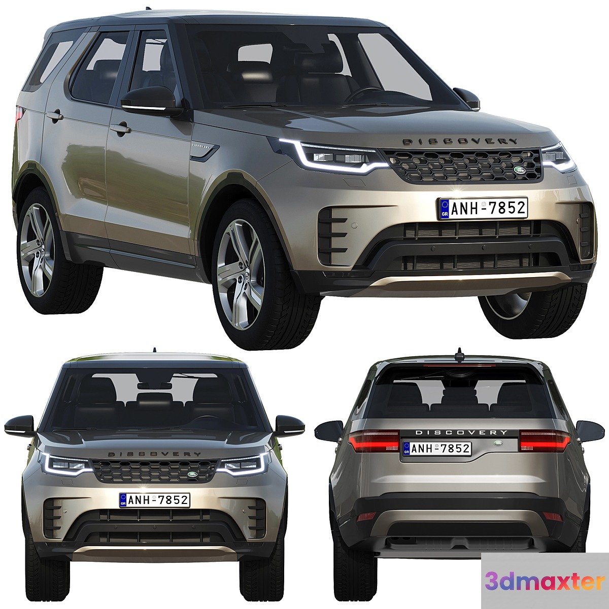Land Rover Discovery R-dynamic 2021 3D Max