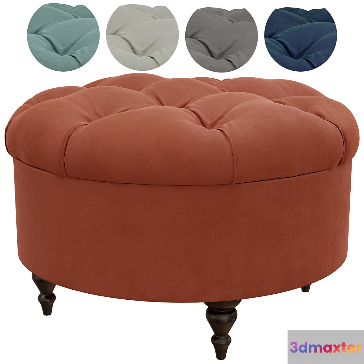 Pouf Meggi - WHAT SOURCE 3D Max