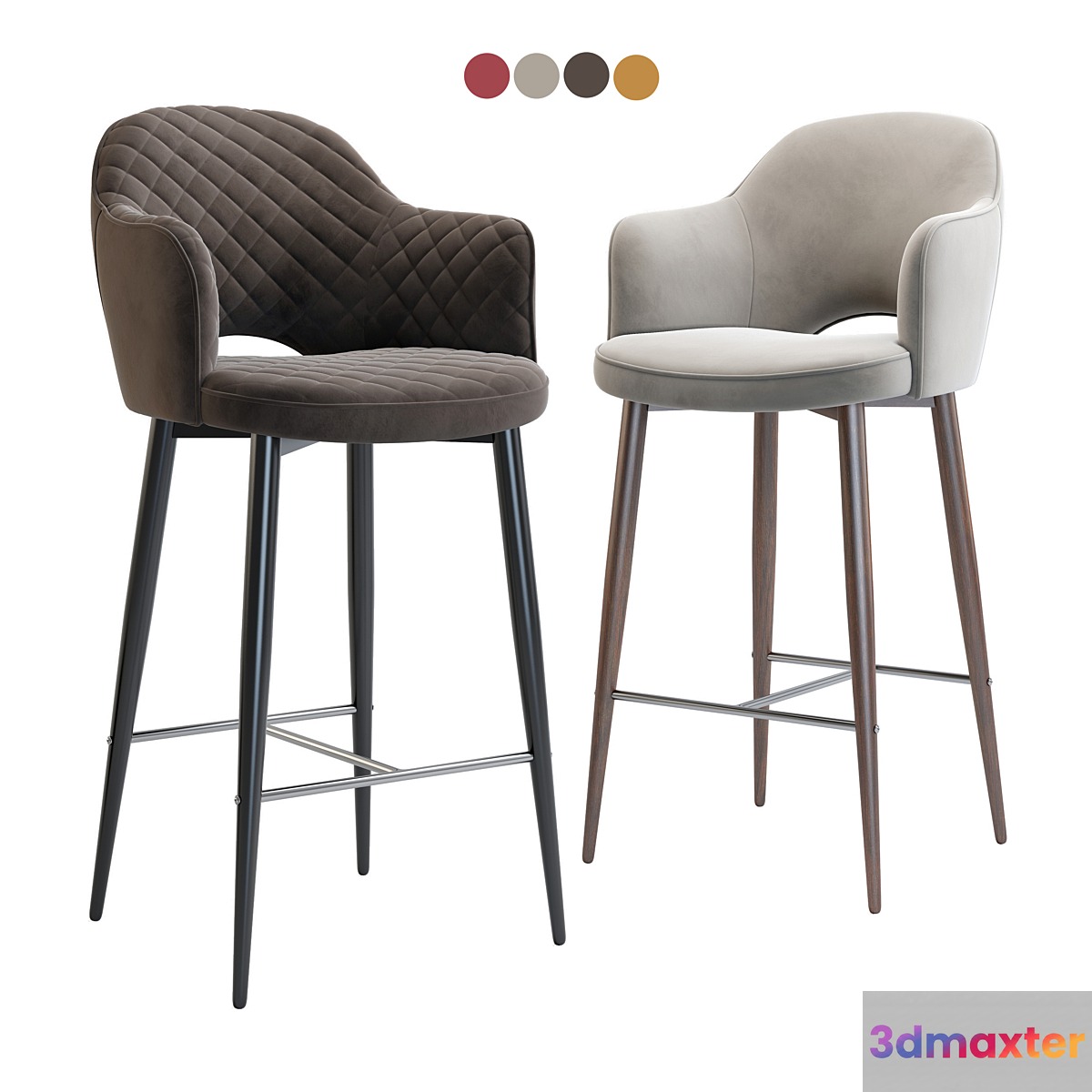 Deephouse. Bar chair Martin 3D Max