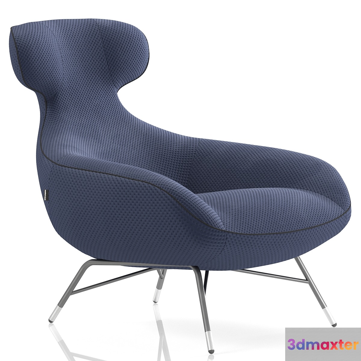 Roche Bobois Spoutnik Lounge Armchair 3D Max