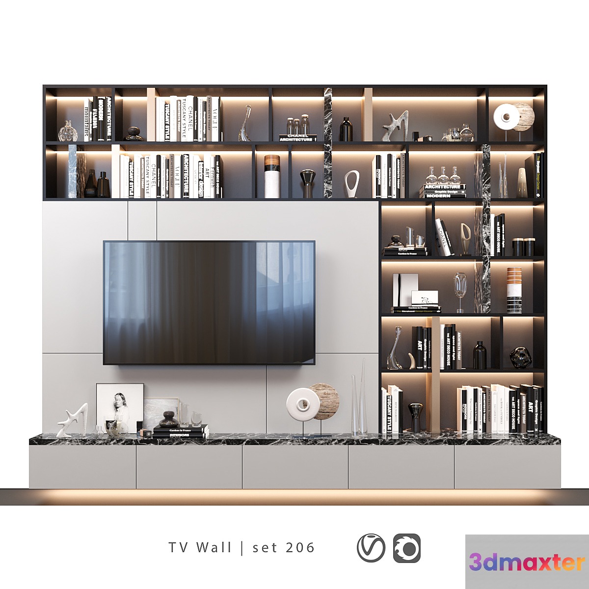 TV Wall | set 206