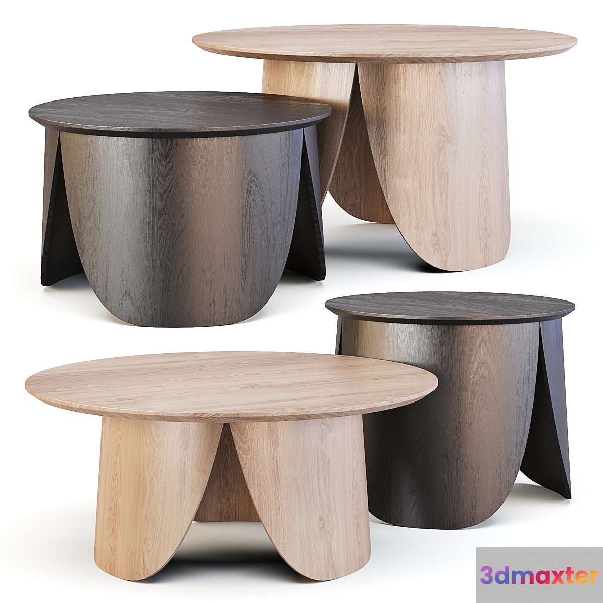 Bolia: Peyote - Coffee Tables 3D Max