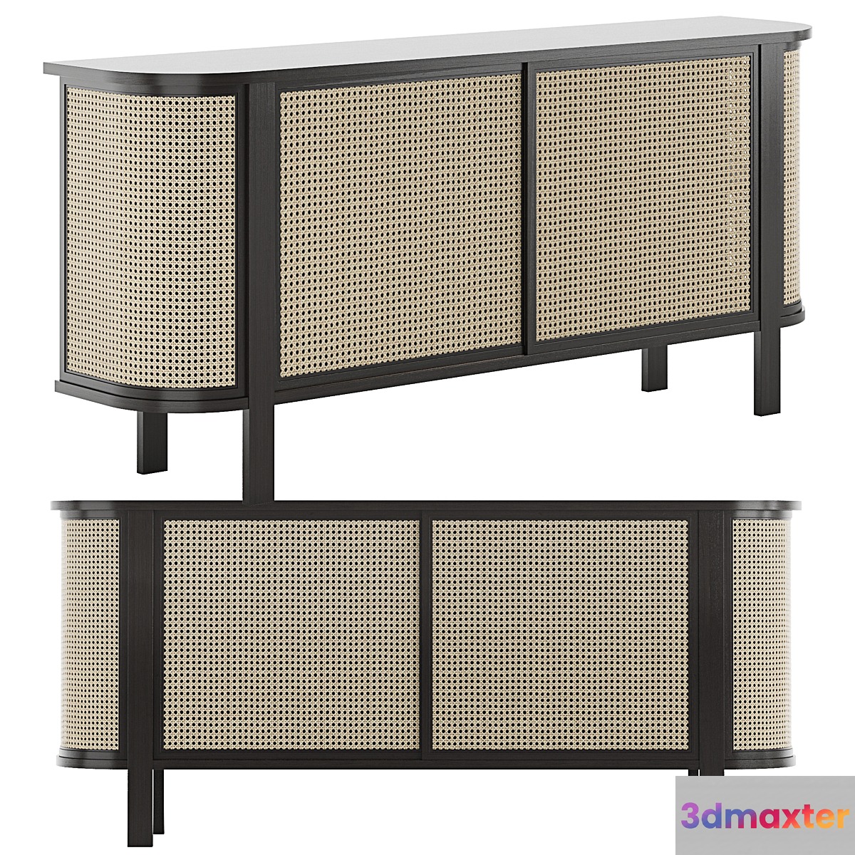 Cane console 01 3D Max