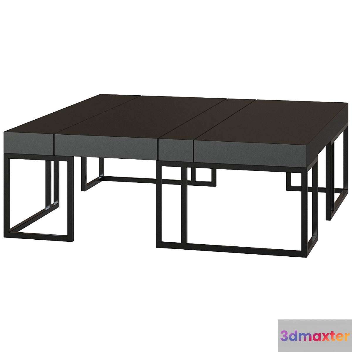 Elements coffee table 3D Max