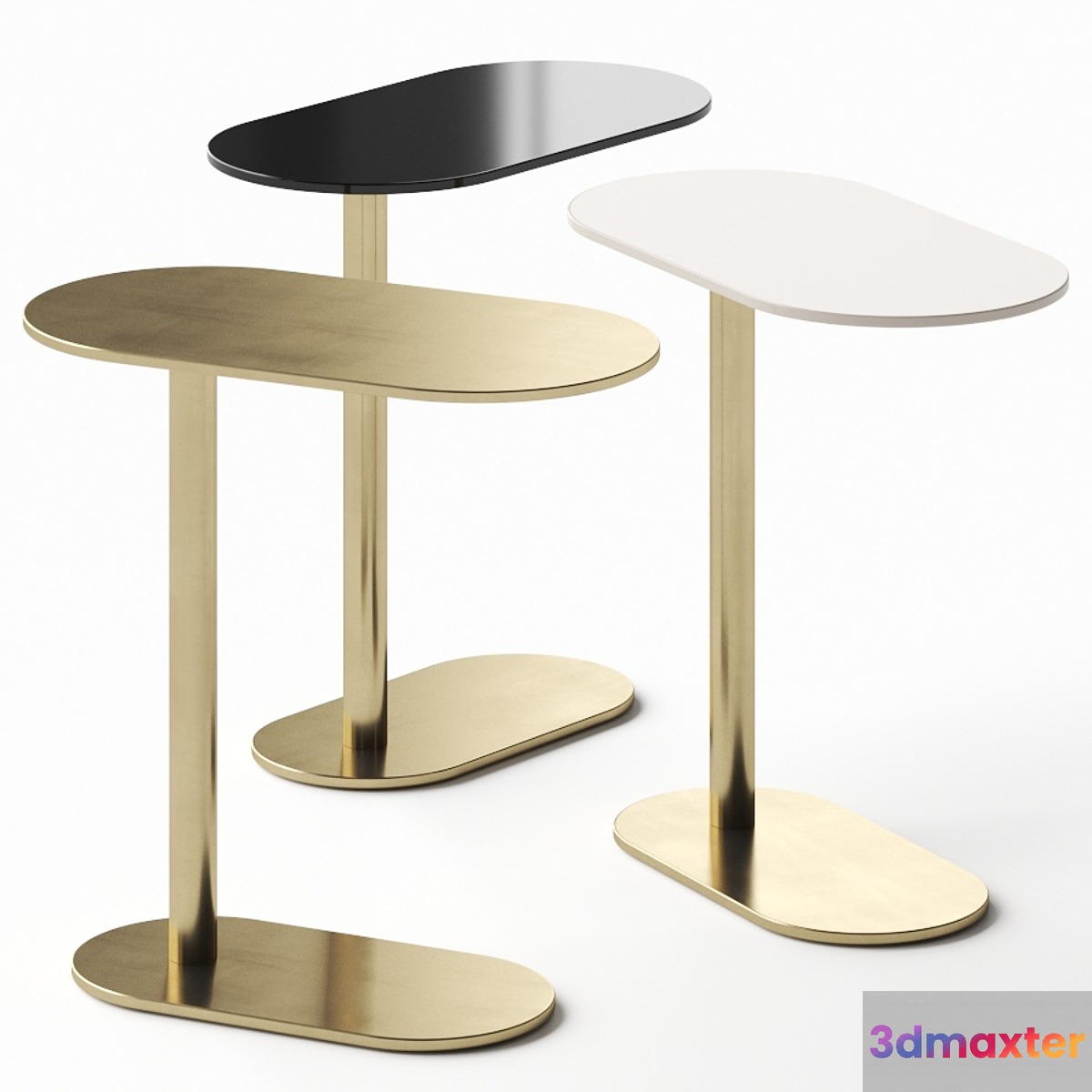 IOC project partners Corvetto Coffee Tables 3D Max