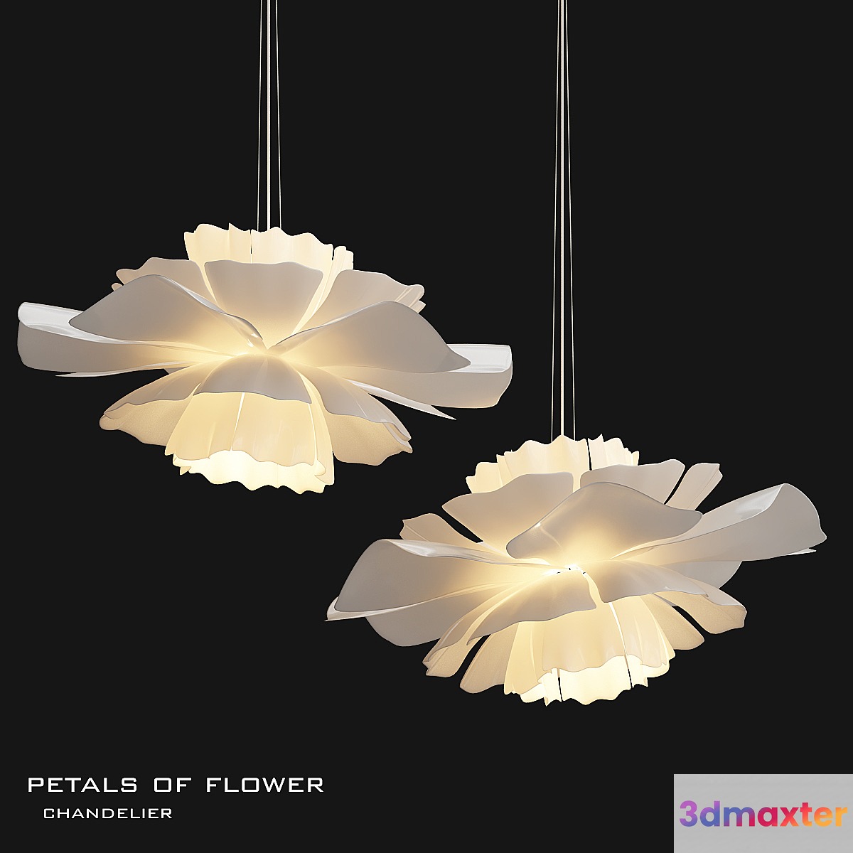 LovE me not chandelier 3D Max