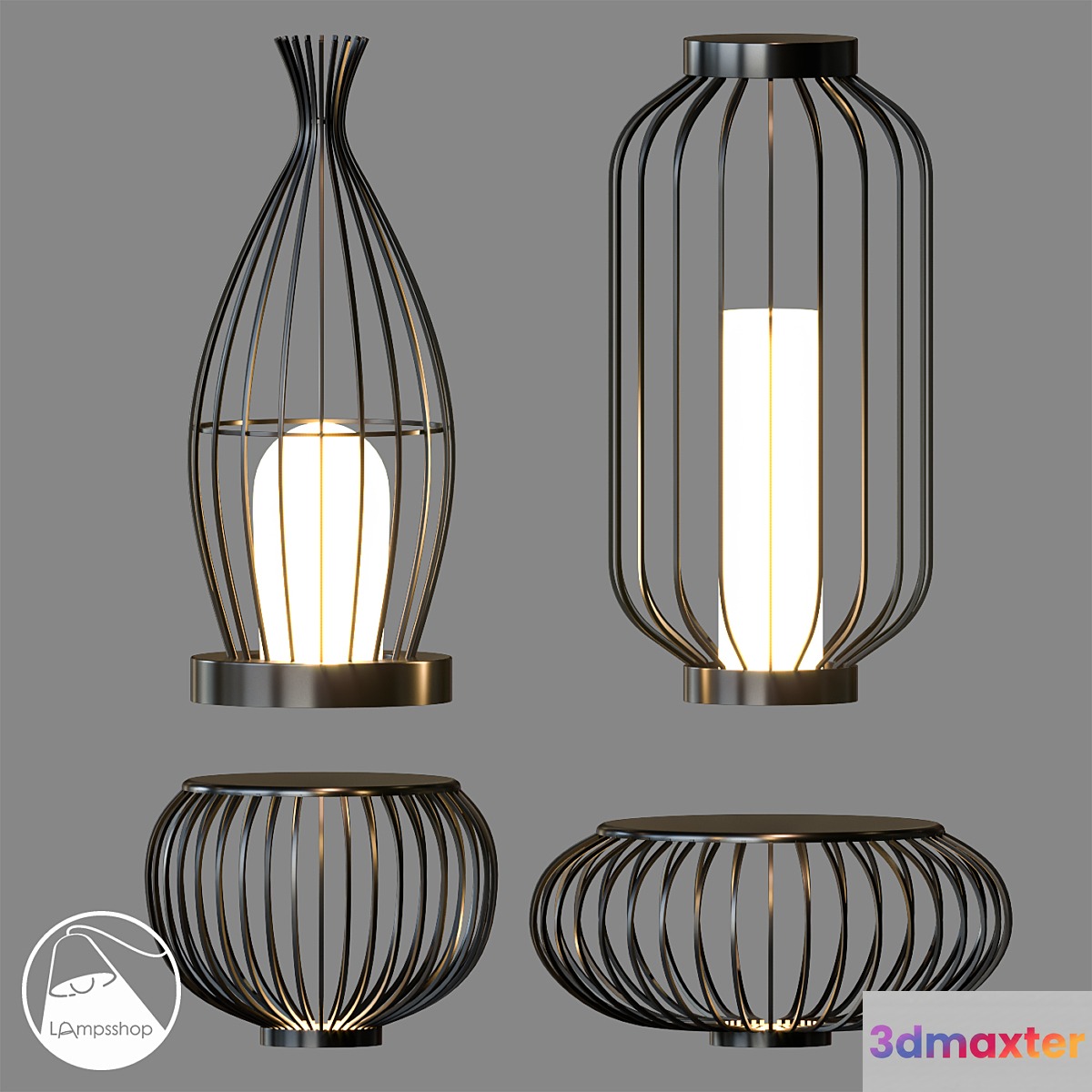 LampsShop.com UL7025 Street Lights - No.2 3D Max