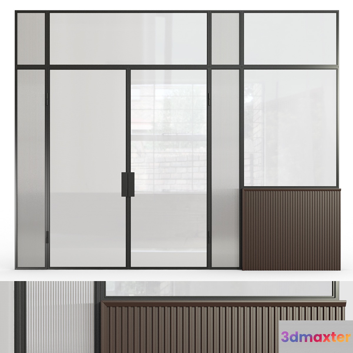 Glass partition 8