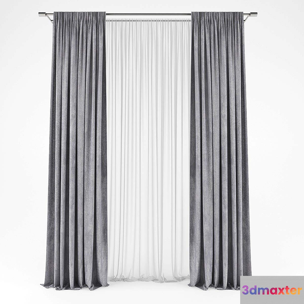 Curtains520 3D Max