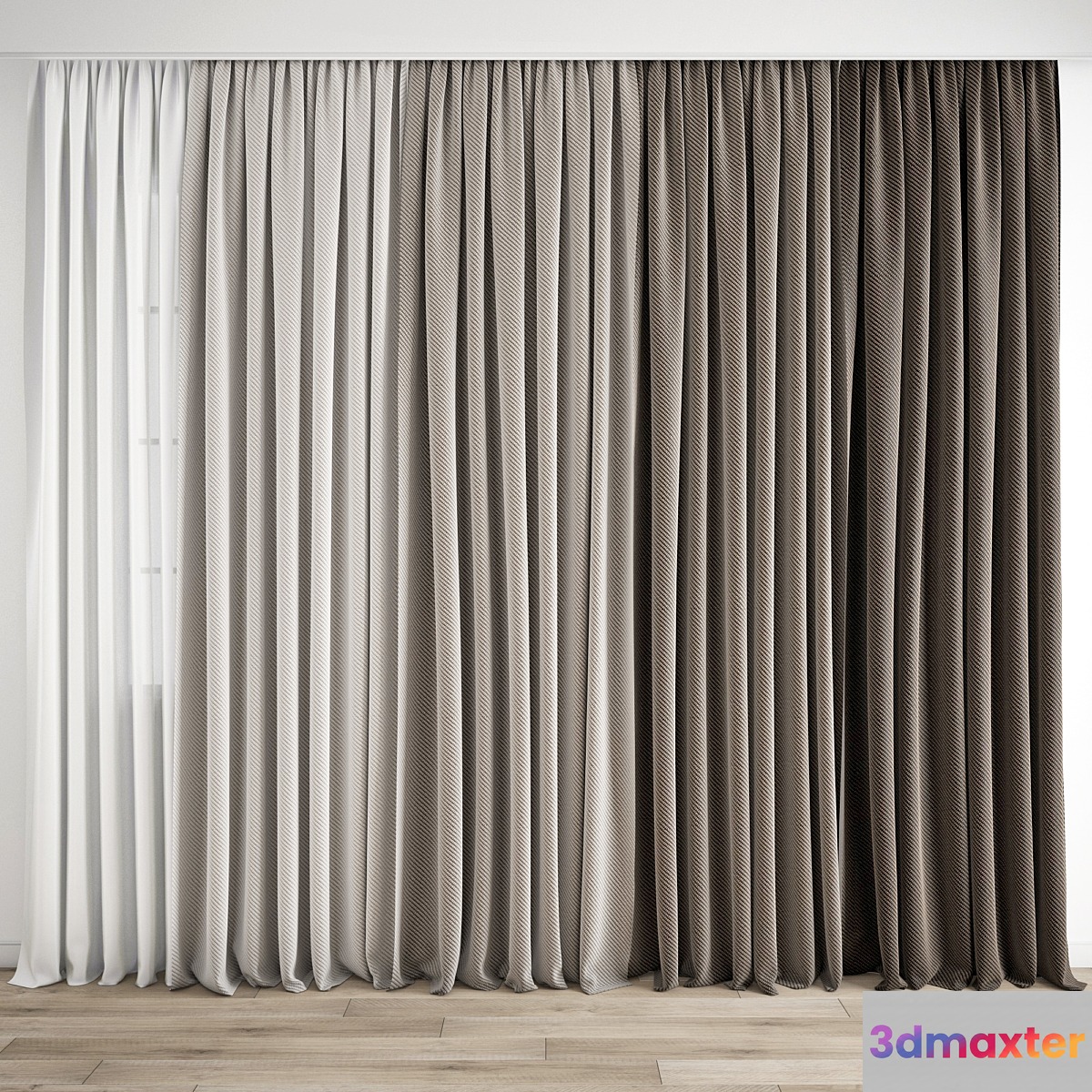 Curtain 194 3D Max