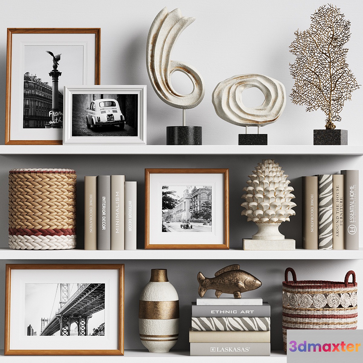 Decor Set 123 3D Max