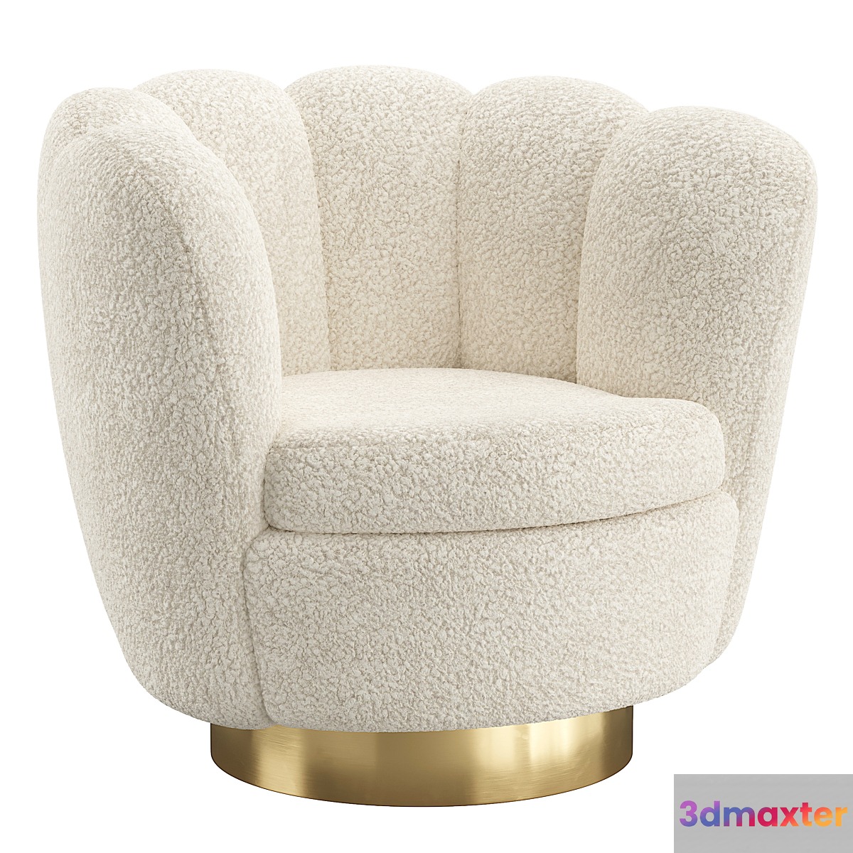 Swivel Chair Mirage _ Eichholtz 3D Max