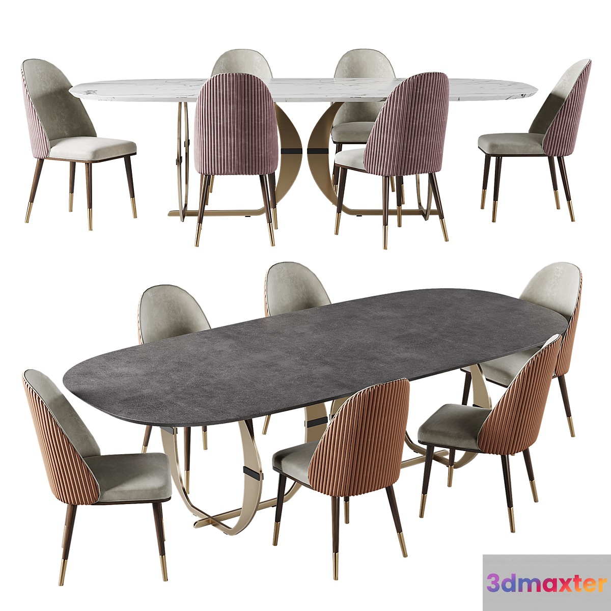 Capital Collection CONVIVIO Oval dining table and Chair - No.2