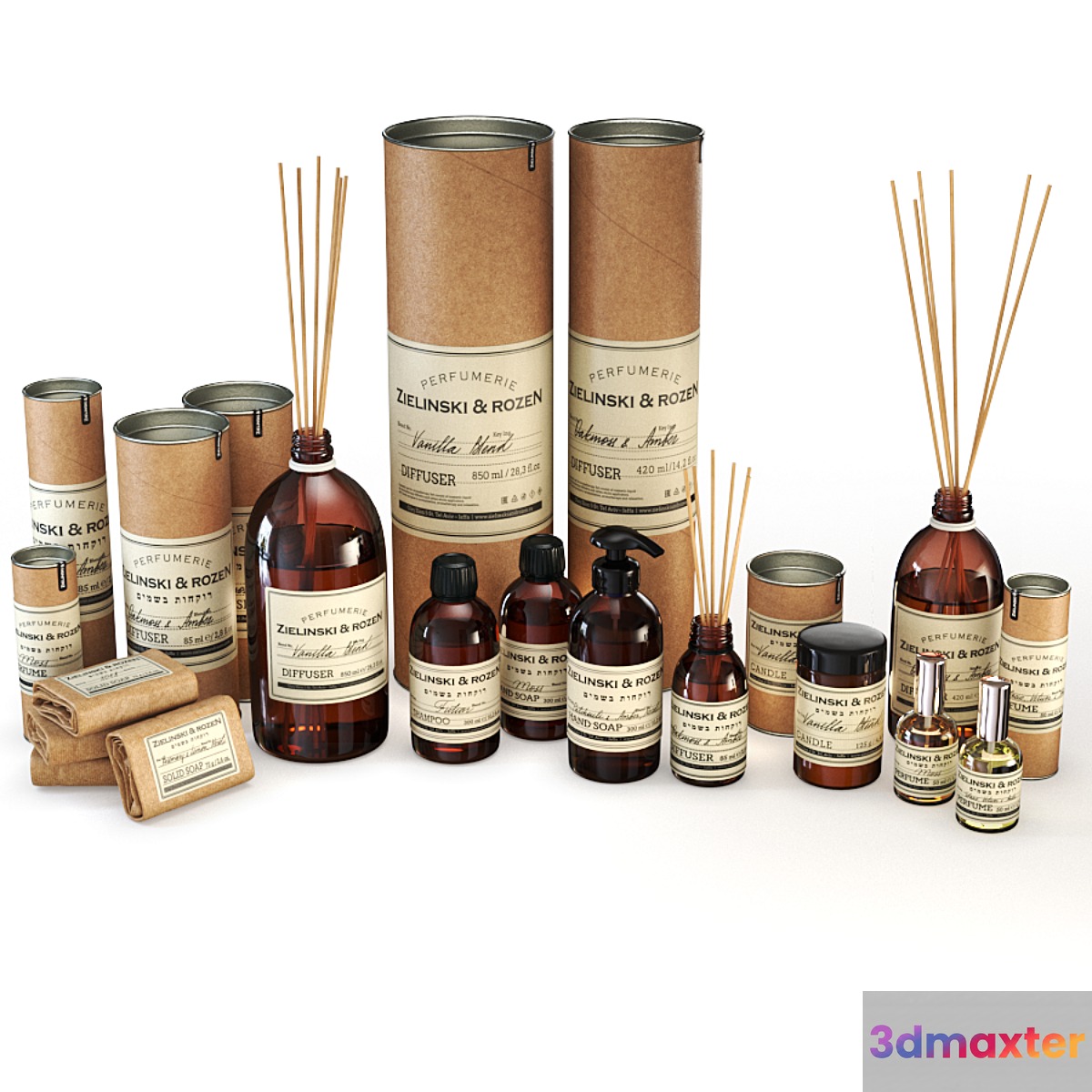 Zielinski & Rozen Decorative Set  #1 3D Max
