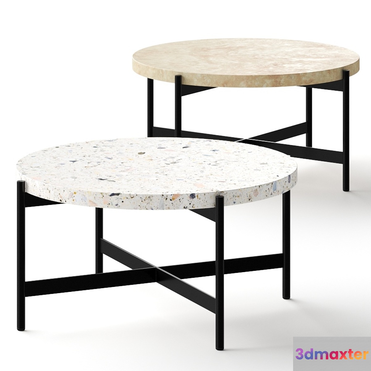 Jaque Terrazzo Coffee Table 3D Max