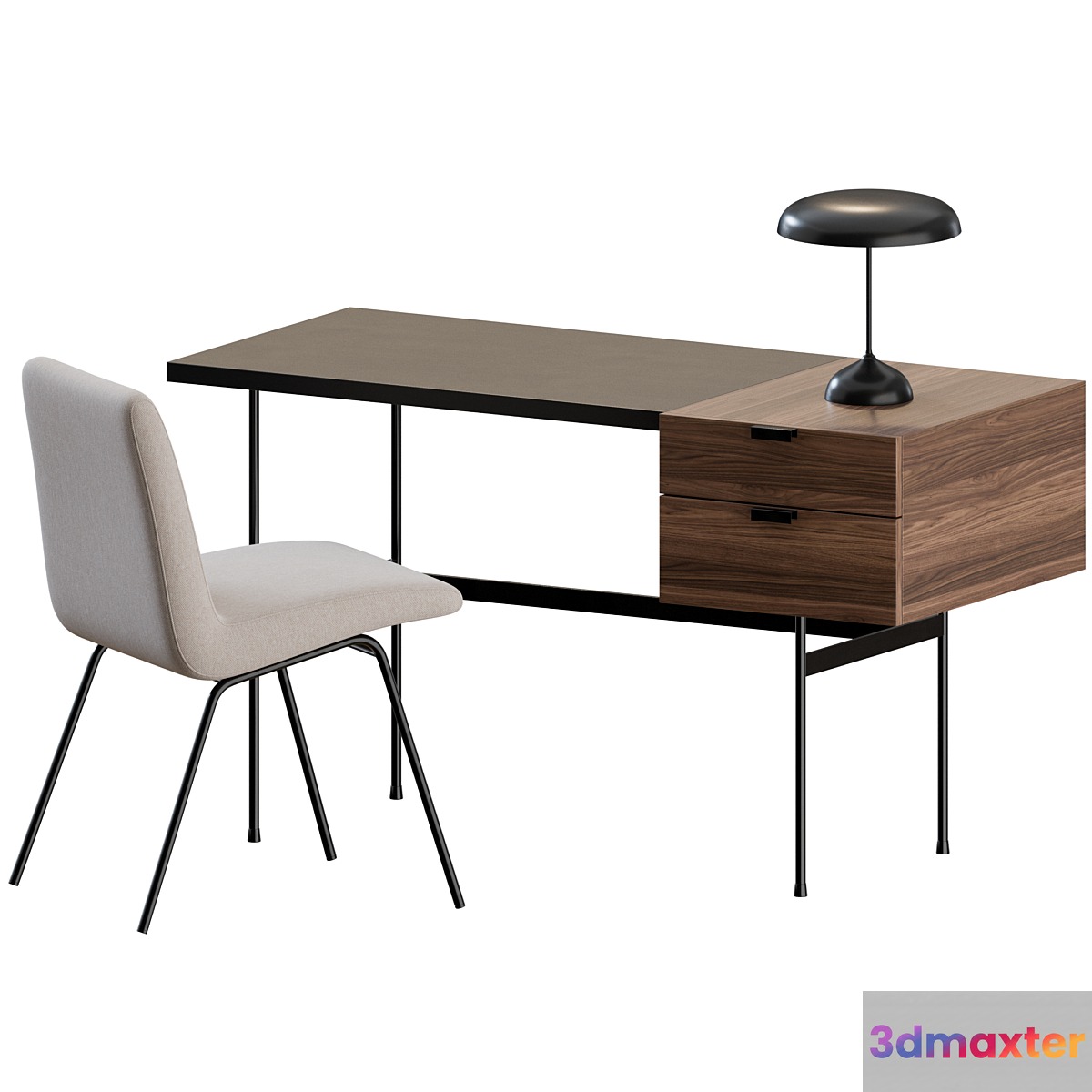 Mid Century Office Set by Ligne Roset