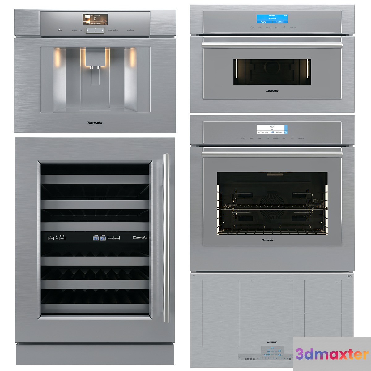 Thermador - Kitchen Appliance 3D Max