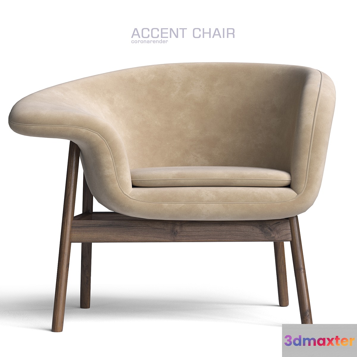 ACCENT CHAIR 3D Max