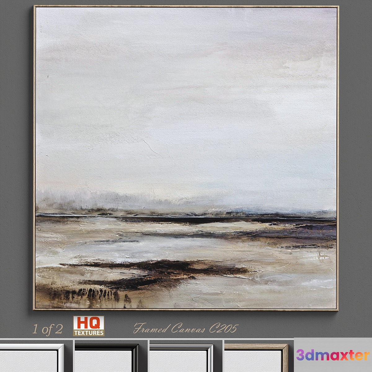 Large Living Room Wall Art C-205 3D Max