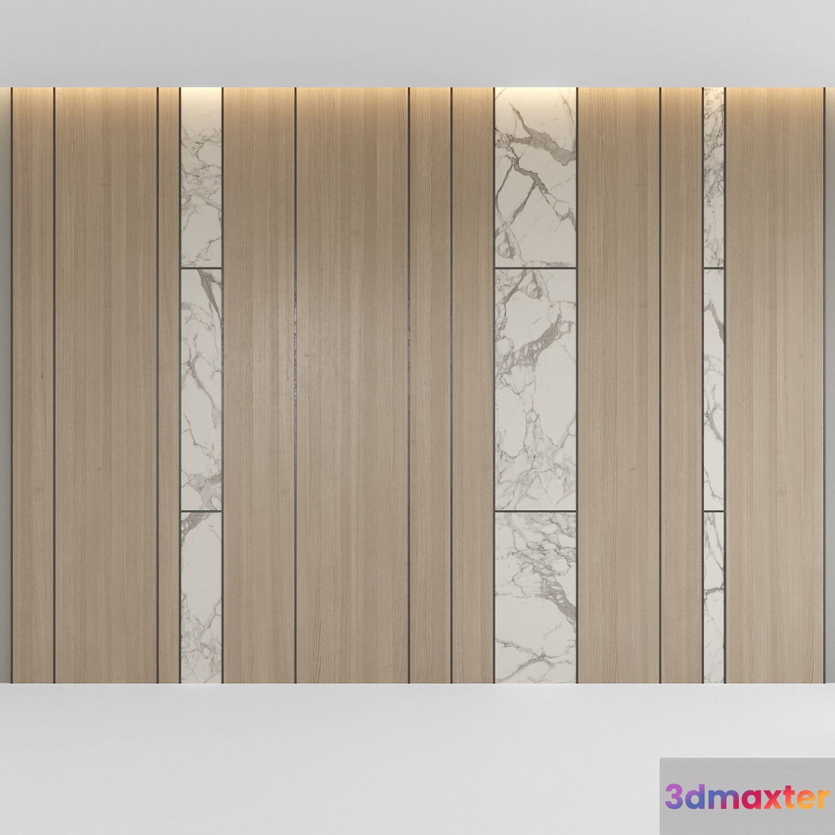 Wall panel part2 3D Max