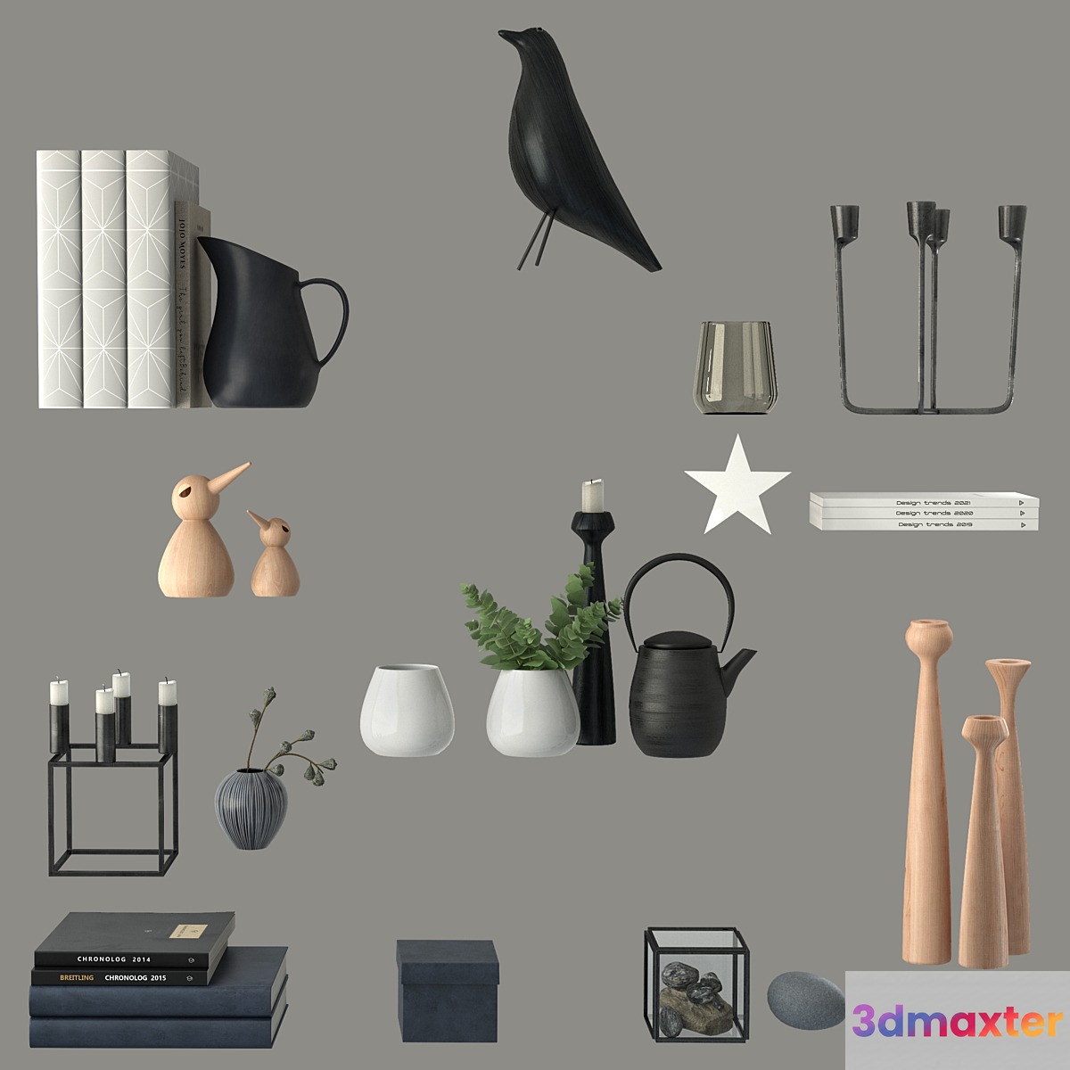 Decor Set Shelves Five - No.3