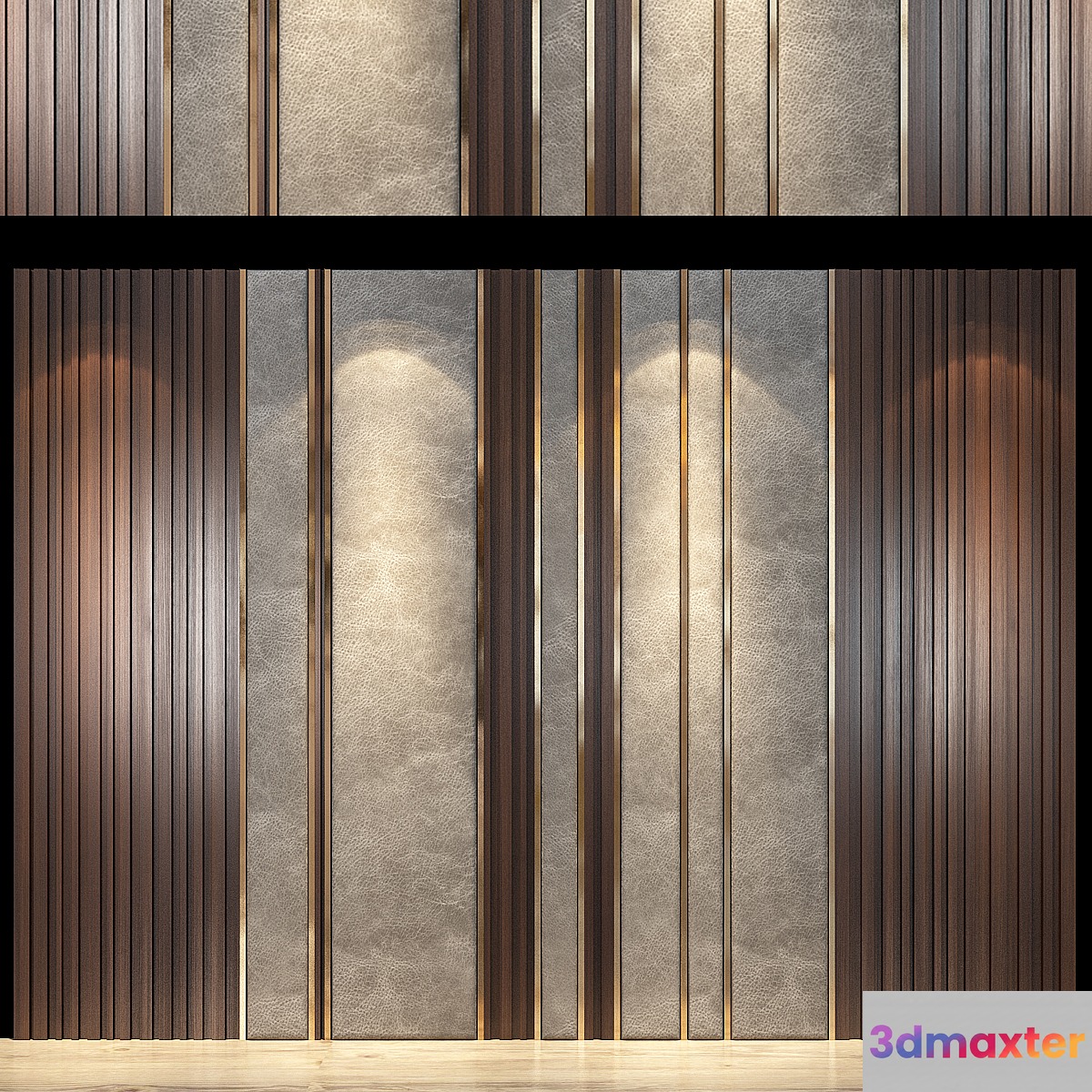 Wall Panel 24 - No.2 3D Max