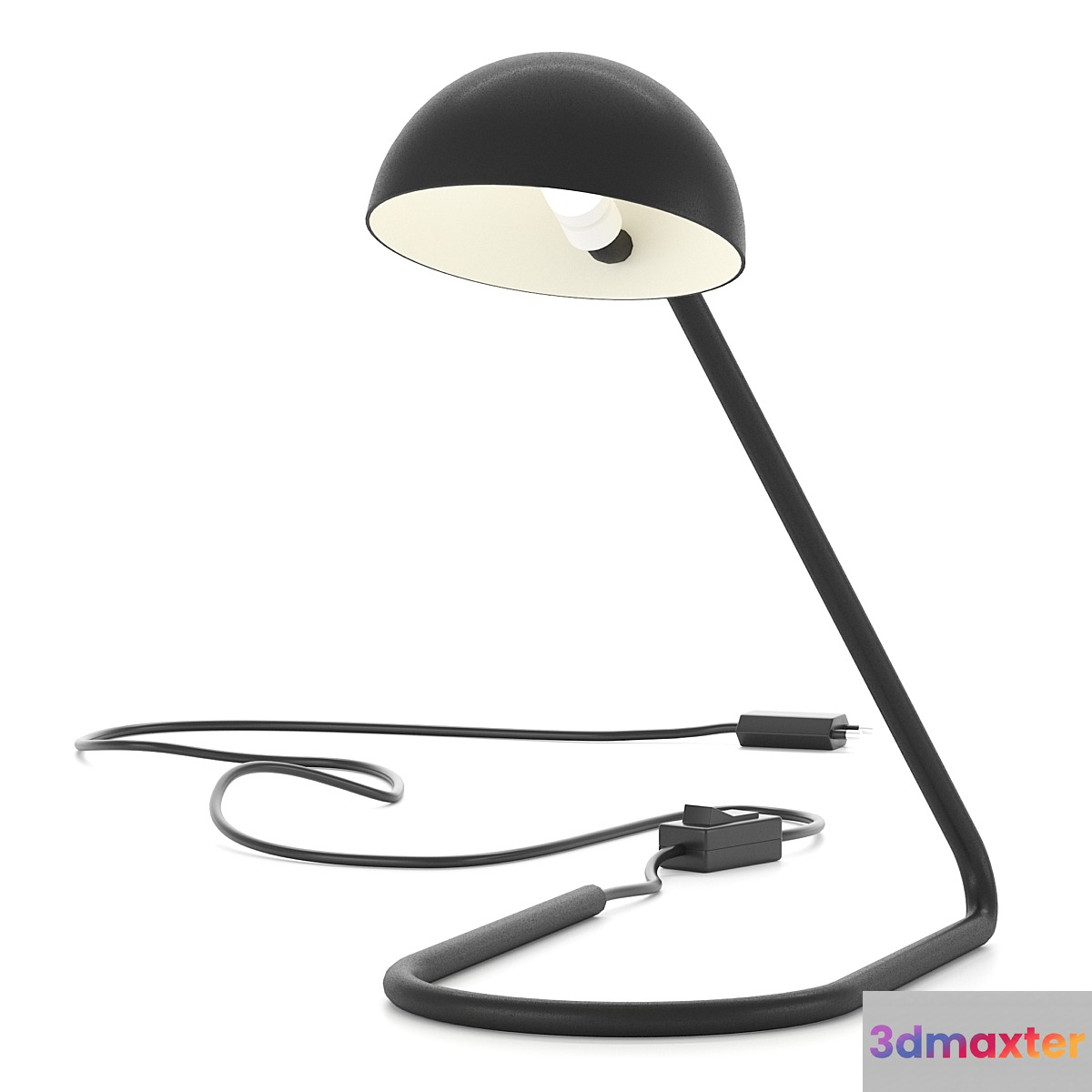 Metal table lamp HM 3D Max