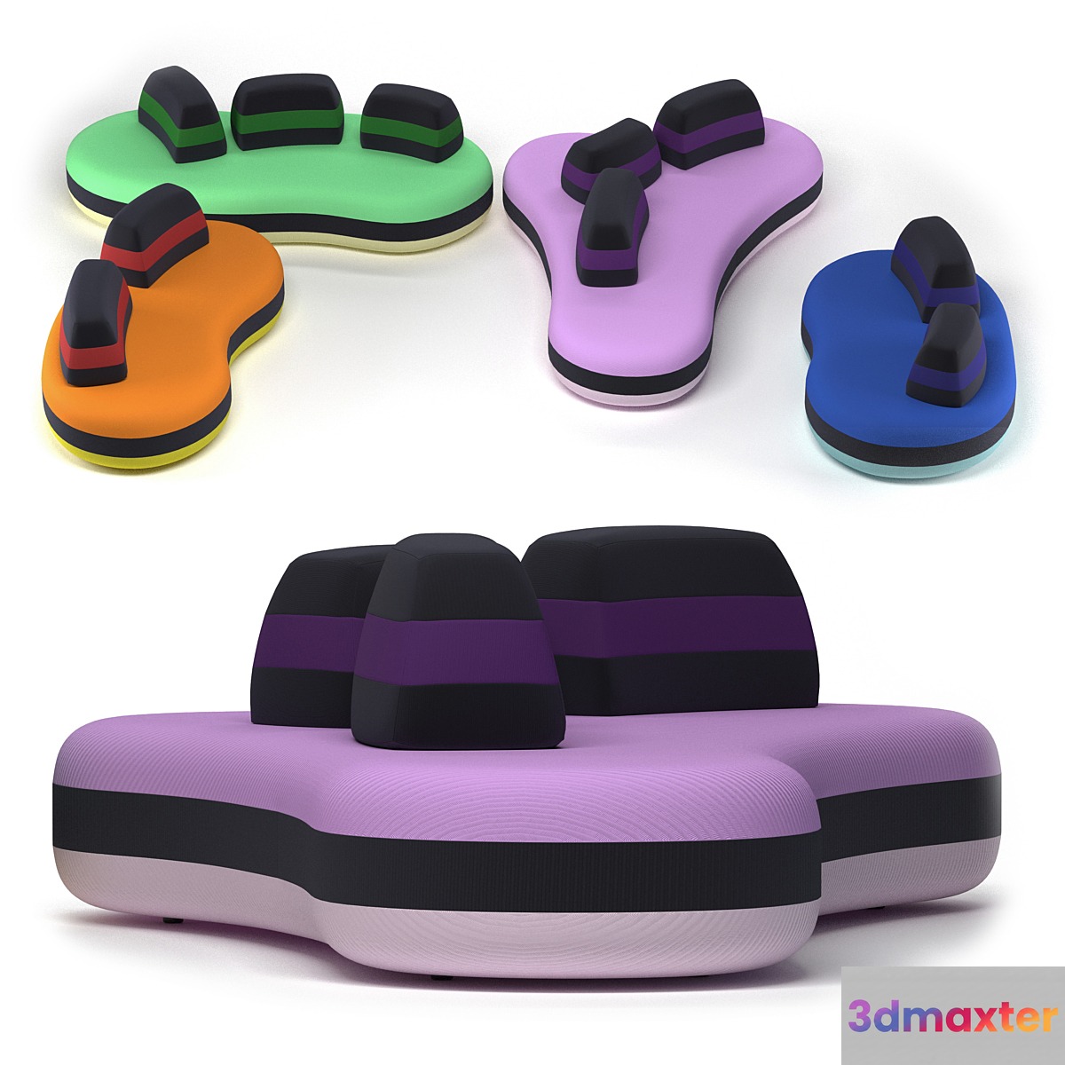 Bombom sofa by Roche Bobois - No.2