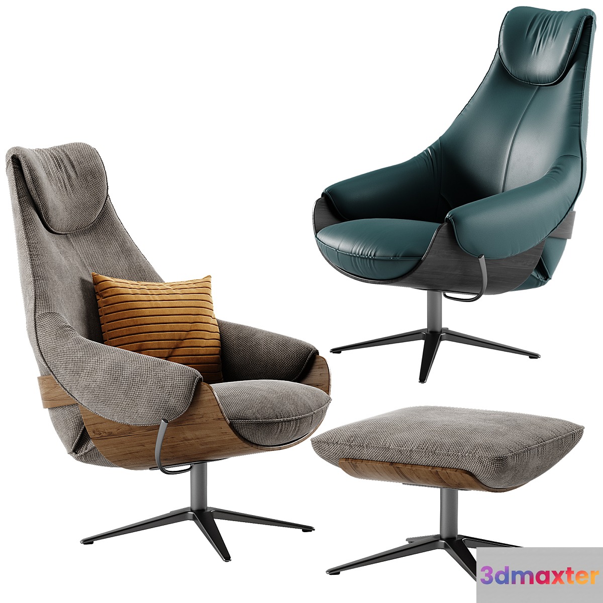 Leolux Cream armchair - No.2