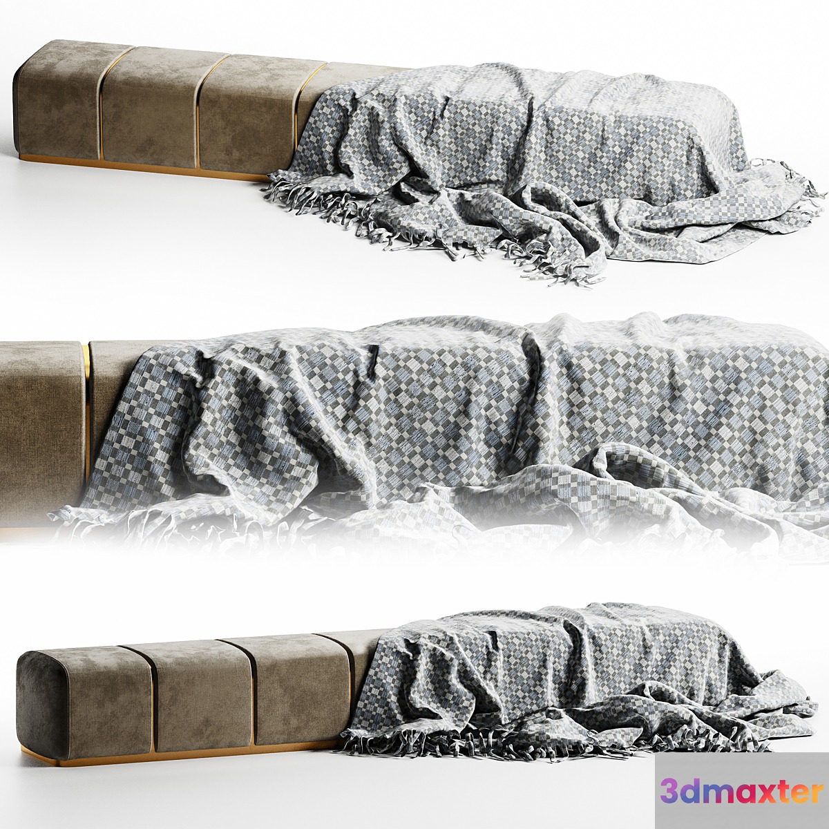 Bench 3D Max