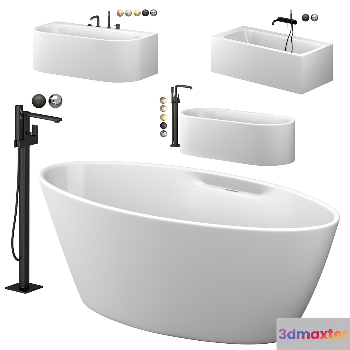 Cezares and Grohe bath set