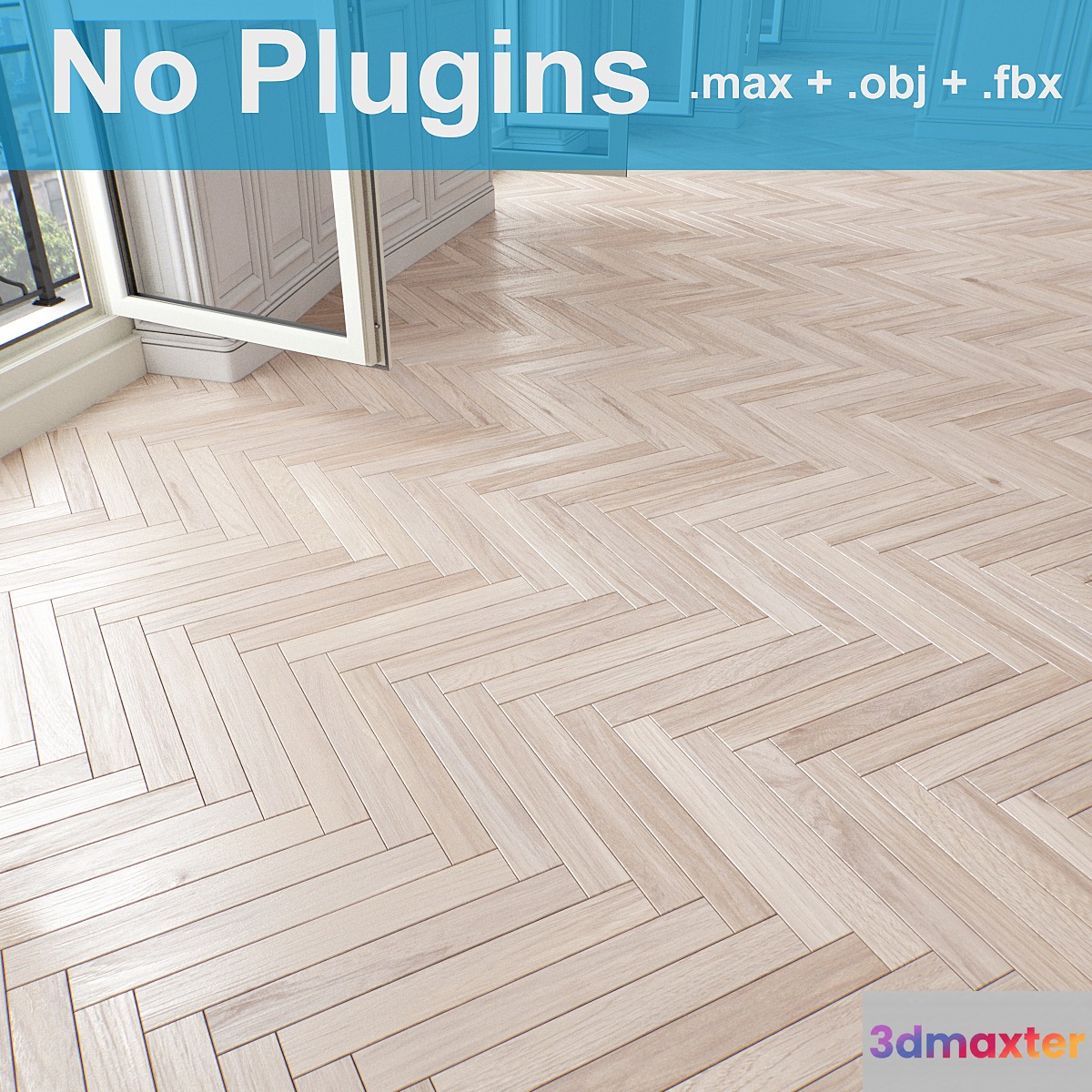 Parquet 8-4-7 3D Max