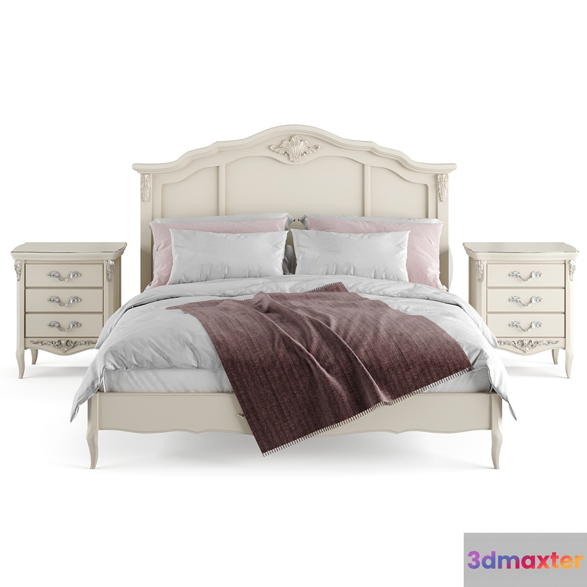 Lionelle bed - 160 3D Max