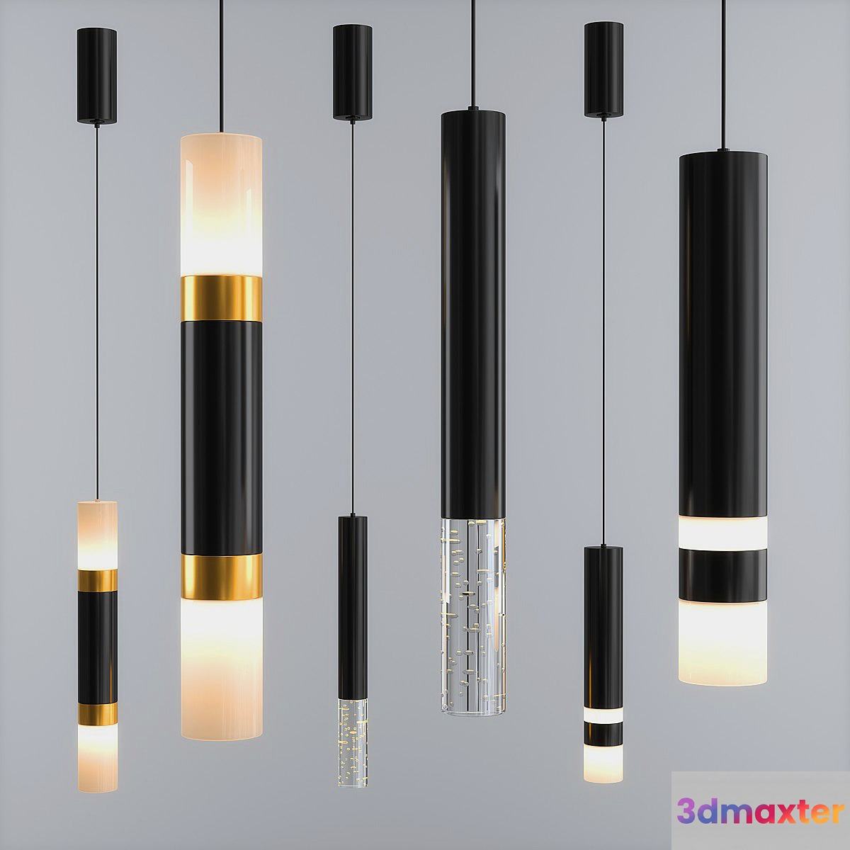 Heyday pendant light 3D Max