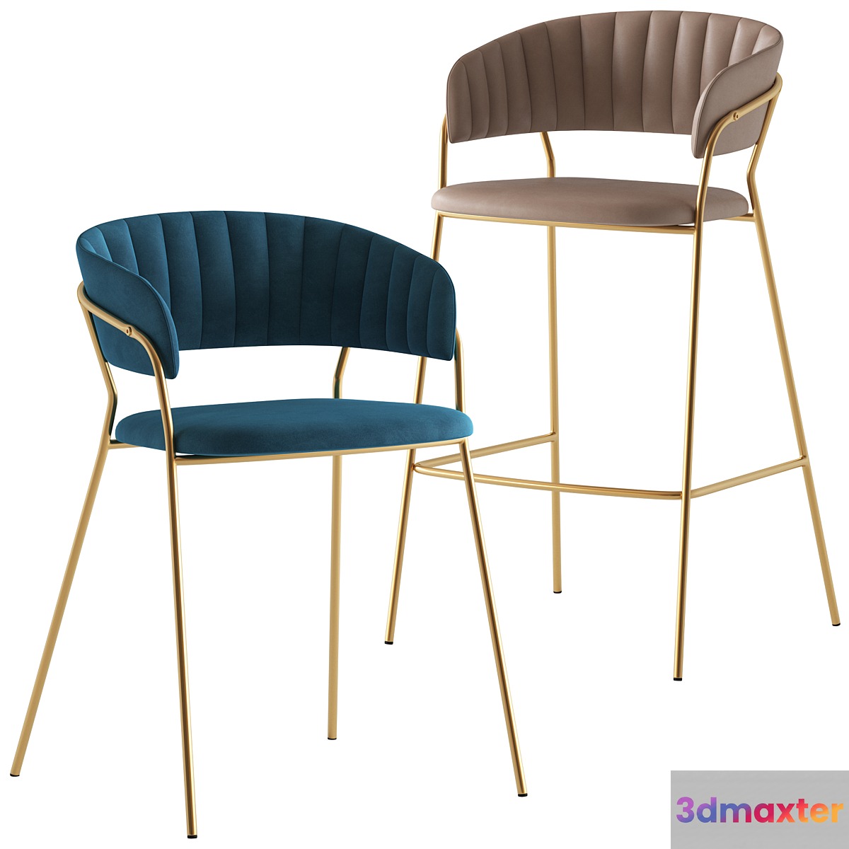 Cult Furniture Chloe Chair 3D Max