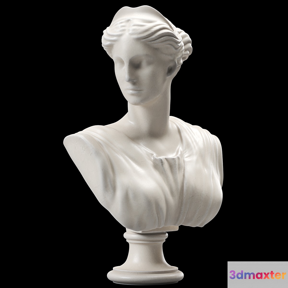 Artemis Bust Ancient Greek Goddess of Hunt - No.3