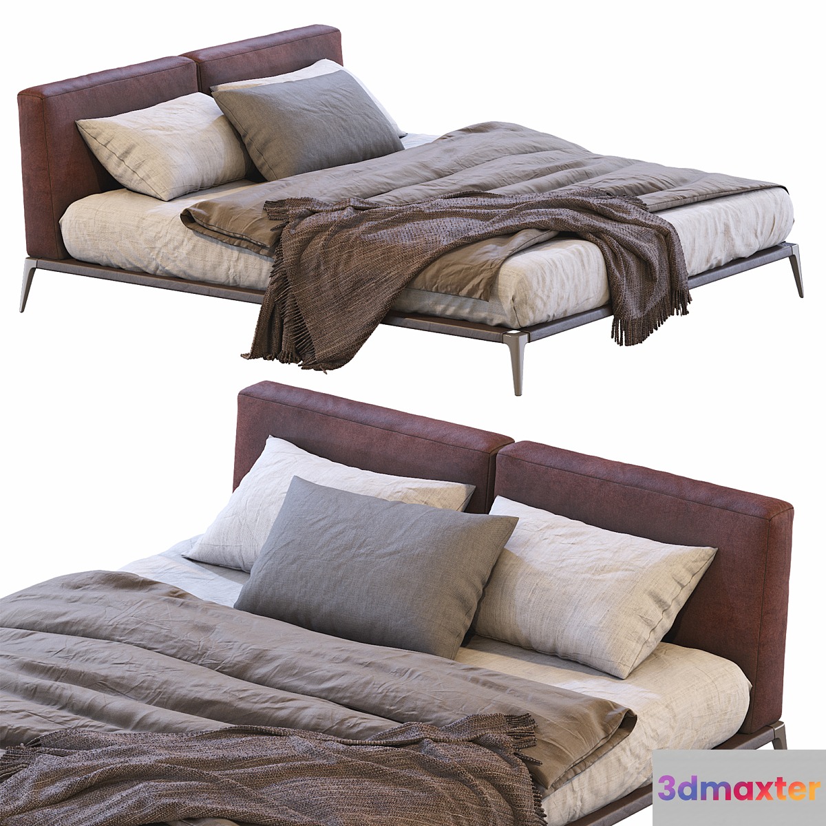 Park Uno Bed By Poliform - No.2 3D Max