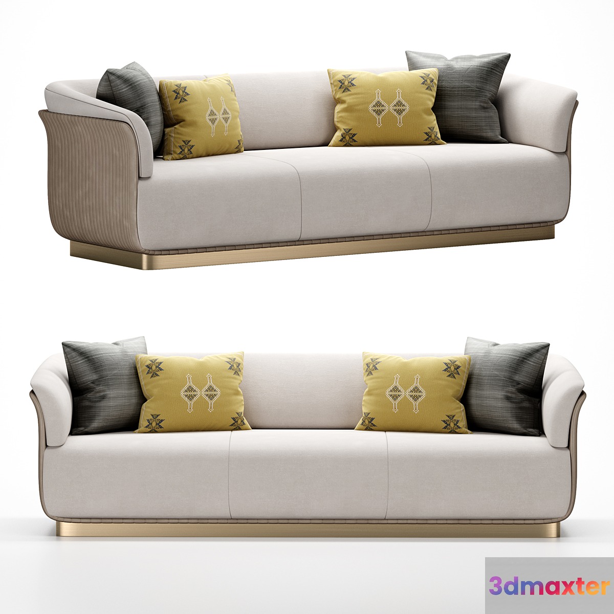 Capitol Collection_Allure Sofa 3D Max