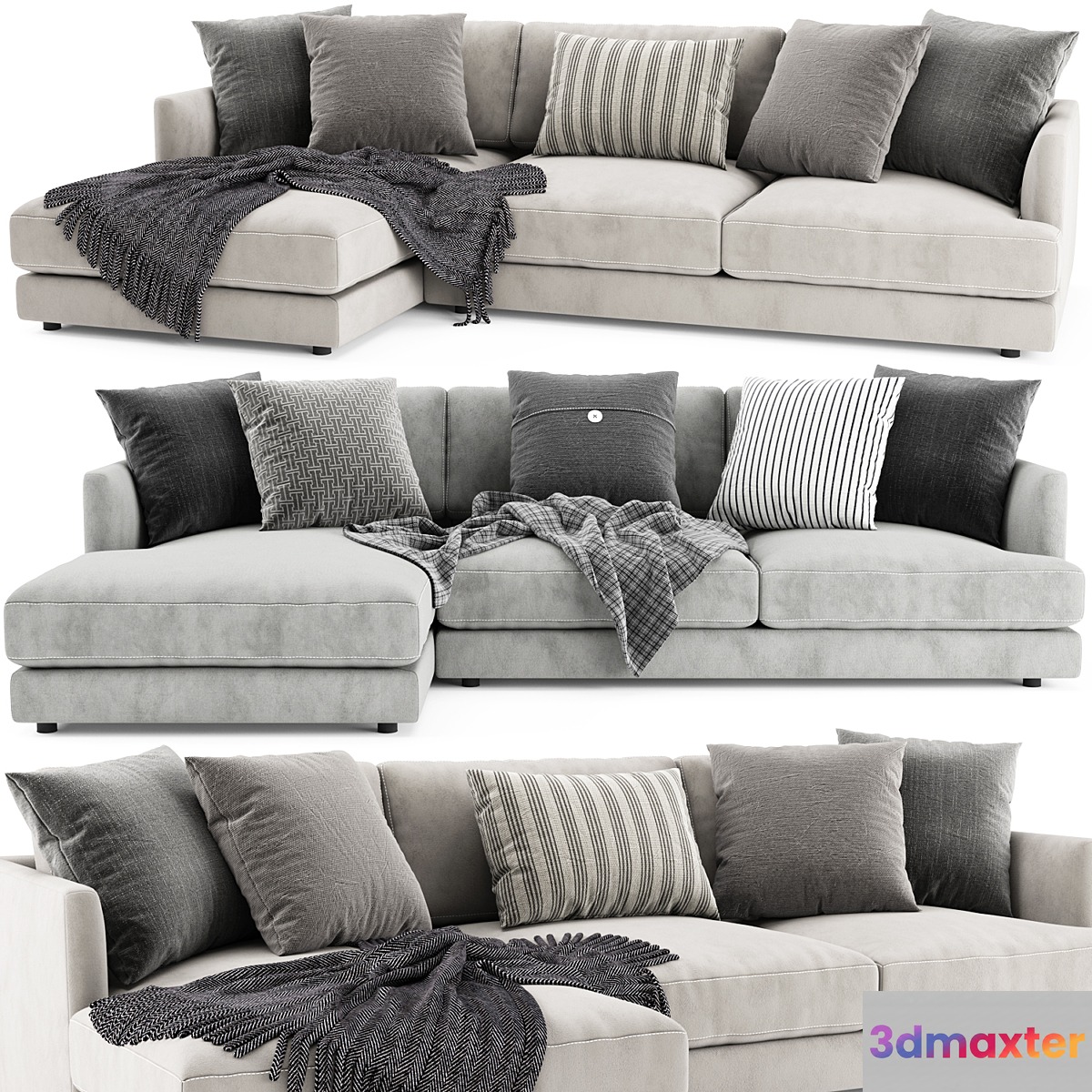 West Elm Haven Chaise Longue - No.4