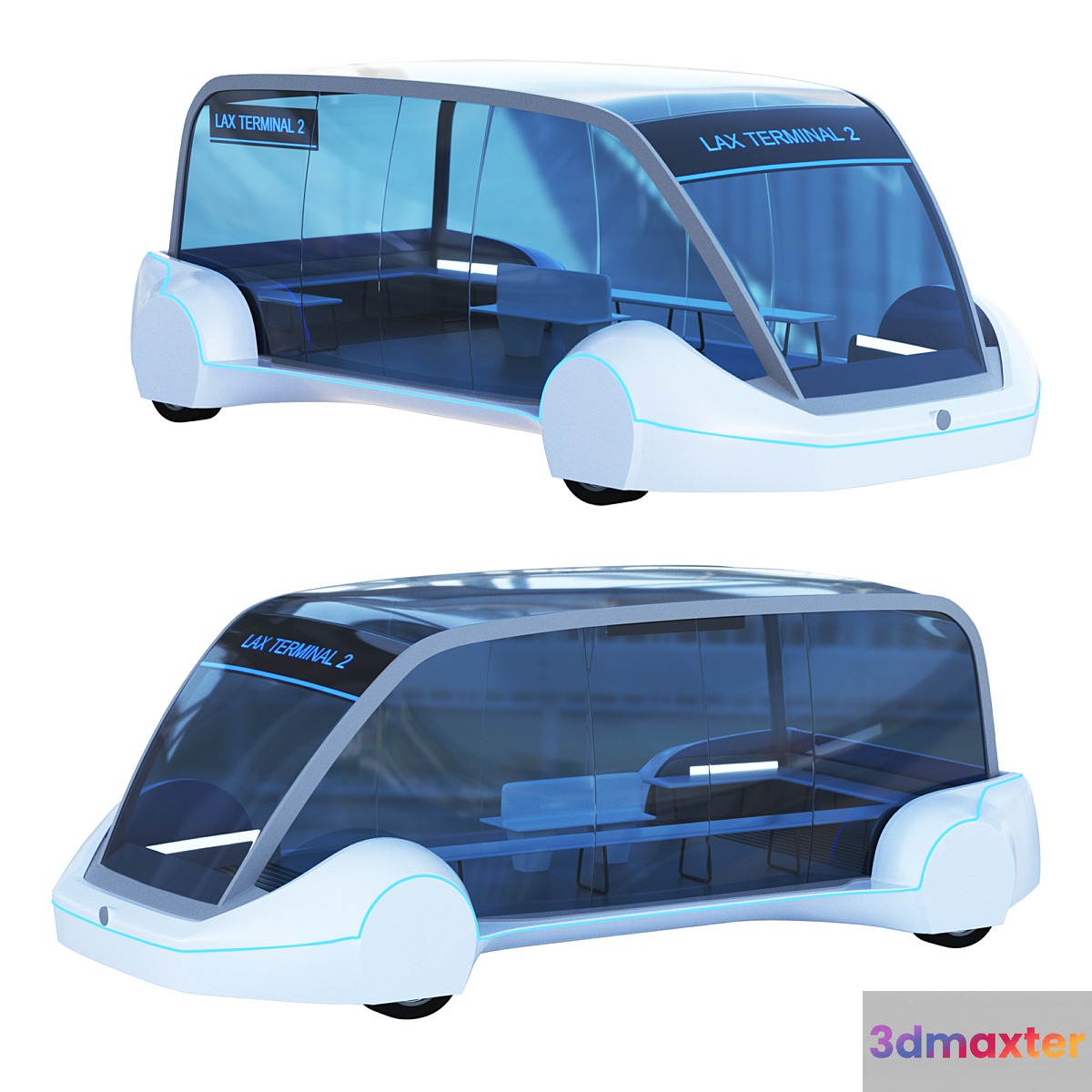 Tesla pod 3D Max