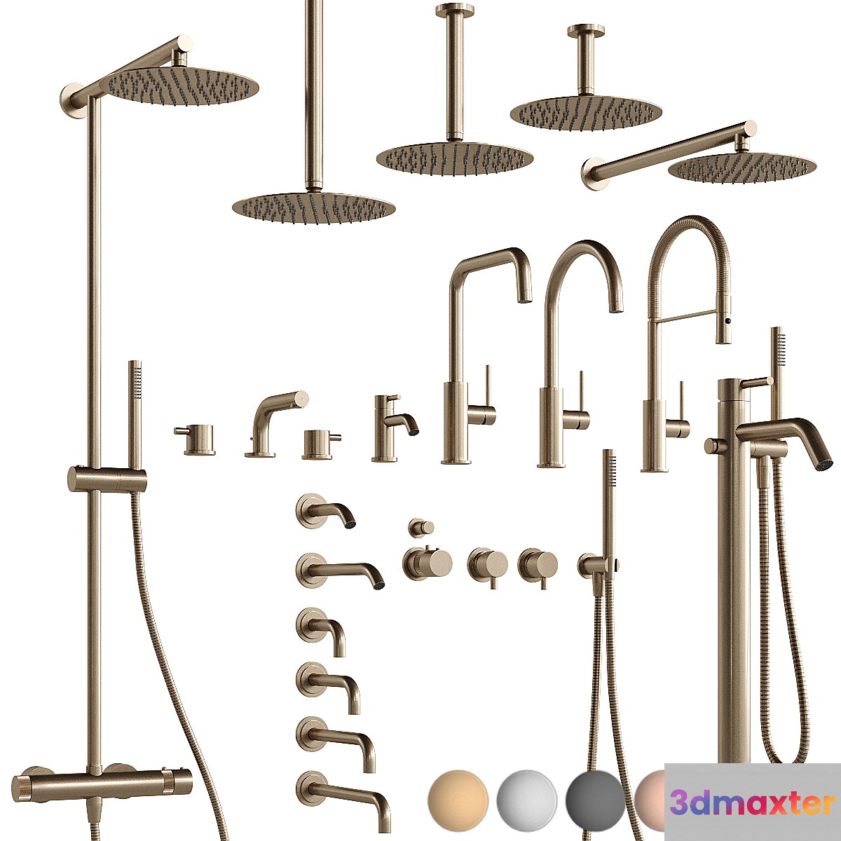 Cocoon faucet & shower set - No.3