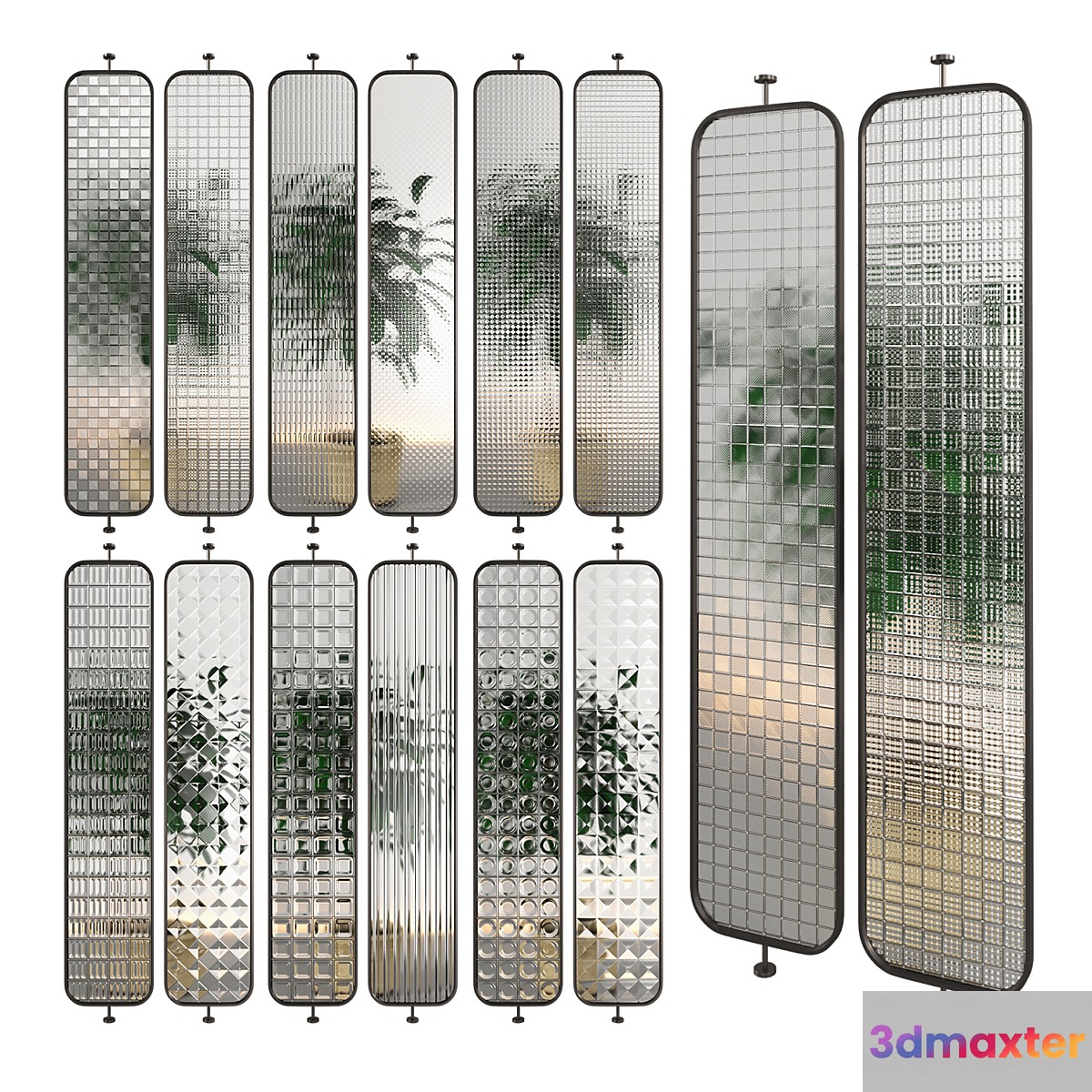 Glass Partition 08 3D Max