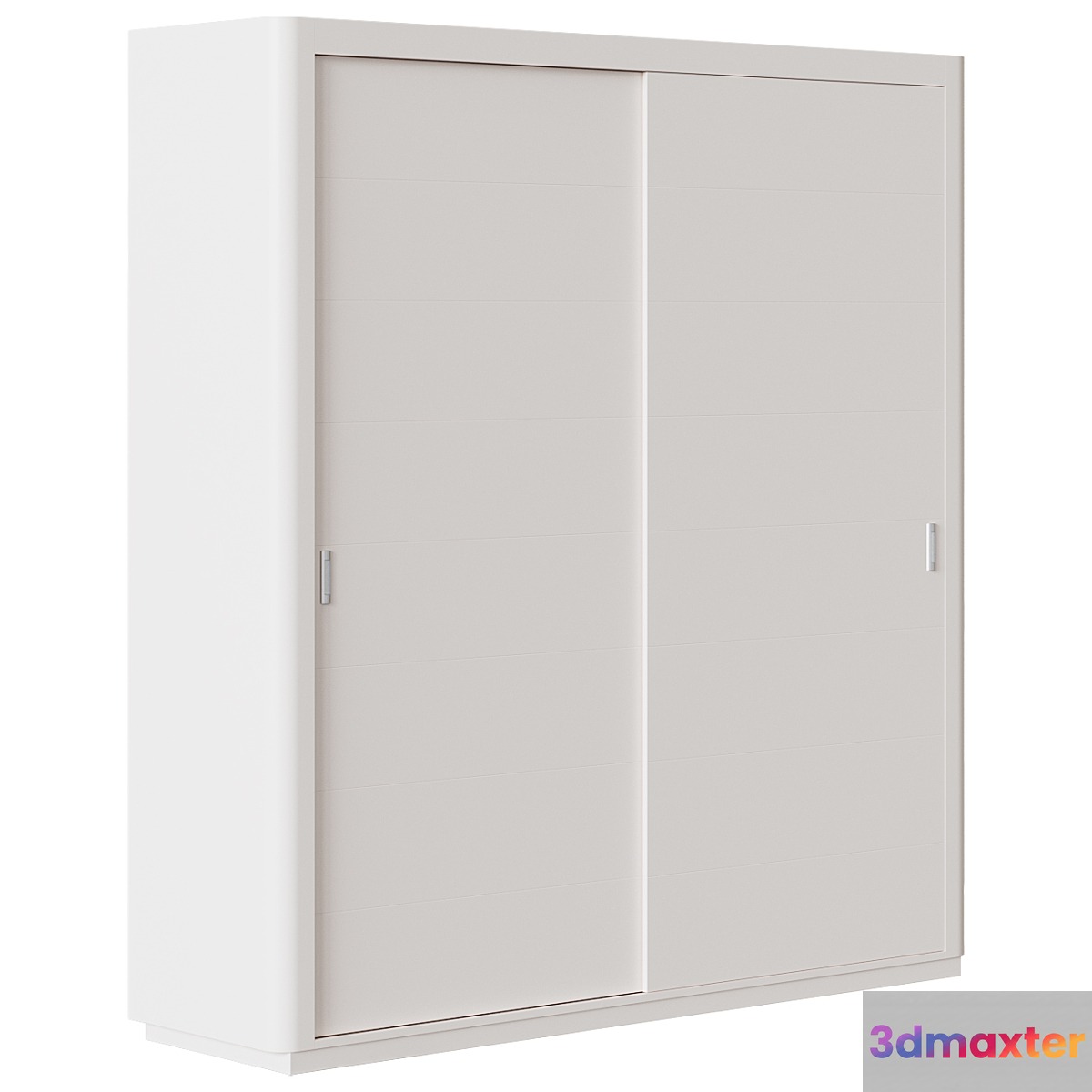 Sliding wardrobe 2 doors Maria 3D Max