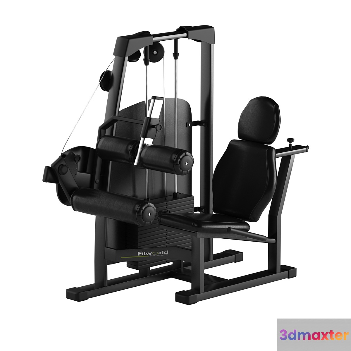 Gym equipment NessFitWorld 3D Max